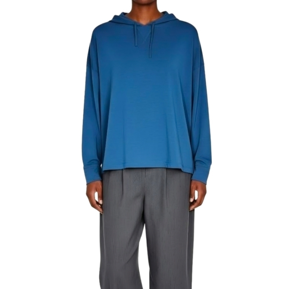 New! Nike Yoga Dri-FIT Oversized Side Slit Cozy Hoodie